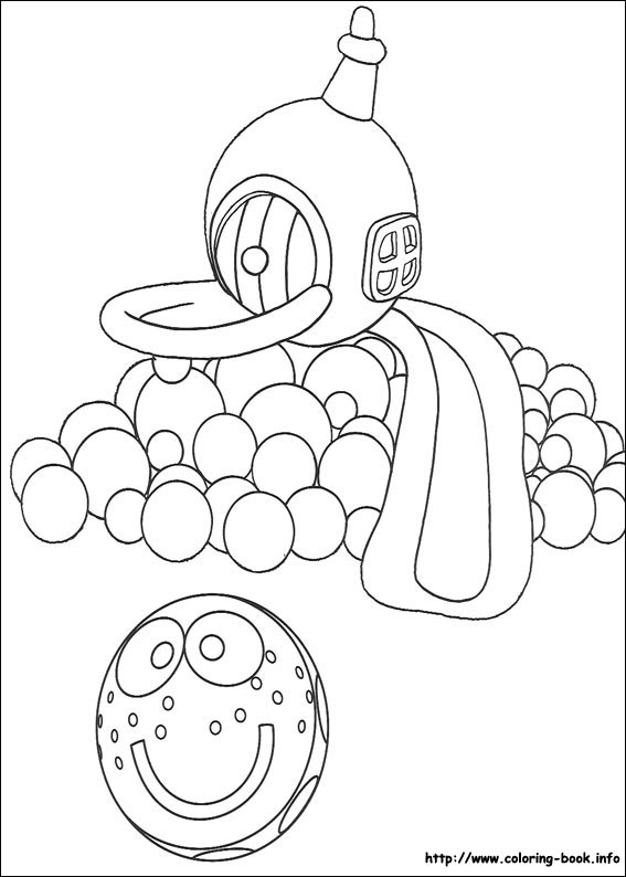 Andy Pandy coloring picture